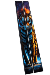 Universal Car B Pillar Tiger Graphic Sticker
