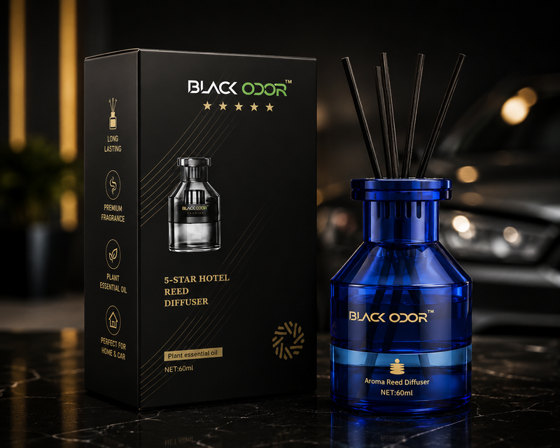 Black Odor 5-Star Hotel Aroma Reed Diffuser