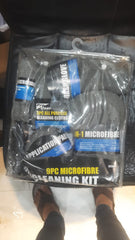 9Pc Microfibre Cleaning Kit