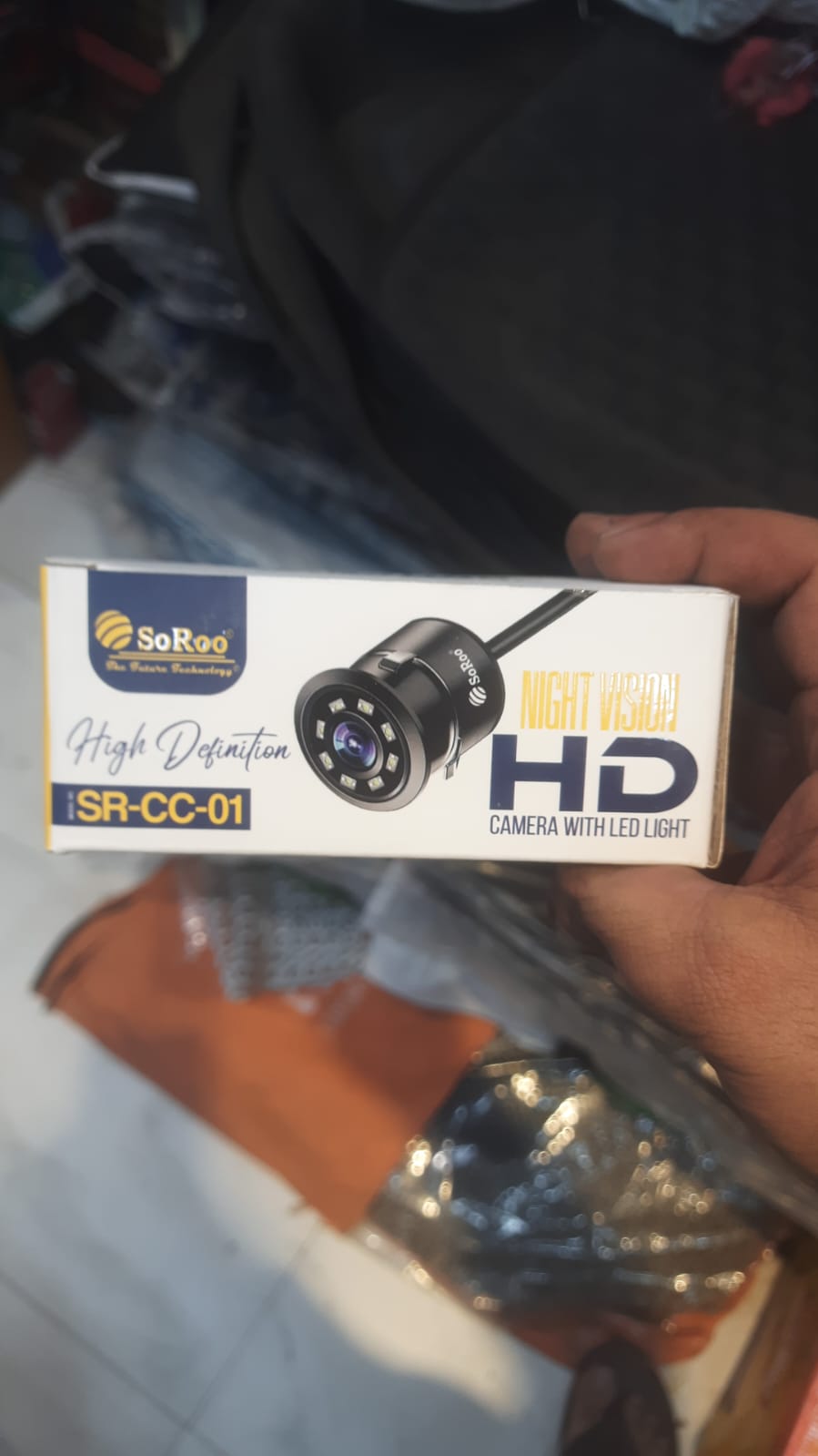 Car Camera With LED Light