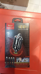 FusionGold 100W QC4.0 + PD30W Fast Car Charger